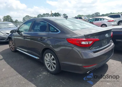 2015 Hyundai Sonata Sport из США, поврежденный, VIN 5NPE34AFXFH033106